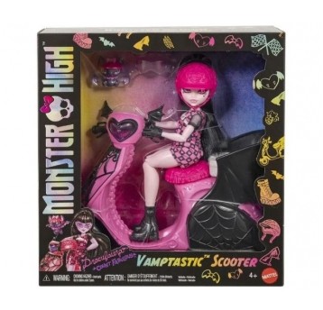 MONSTER HIGH SKUTER + LALKA DRACULAURA /4