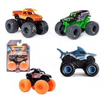 MONSTER JAM AUTKO 1:72 + WYRZUTNIA / RAMPA /36