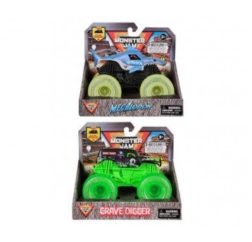 MONSTER JAM GRAVE DIGGER AUTO 1:43 ZE ŚWIATŁEM /6