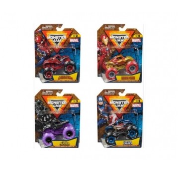 MONSTER JAM MONSTER TRUCK MARVEL AUTKO 1:43 /4