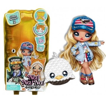 NANANA! SURPRISE 2in1 GLAM DOLL ERIKA FEATHERTON/9