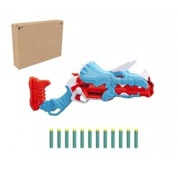 NERF DINOSQUAD TRICERA-BLAST BROWN BOX /18