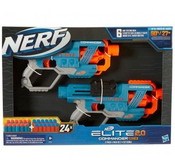 NERF ELITE 2.0 COMMANDER RD-6 2-PACK /5