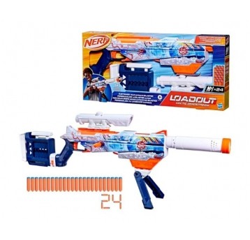 NERF LOADOUT ARCTIC ZEROSTRIKER + 24 STRZAŁKI
