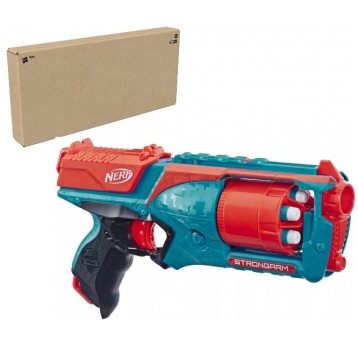 NERF N-STRIKE ELITE STRONGARM BROWN BOX /16