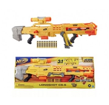 NERF N-STRIKE LONGSHOT CS-6 3W1 /2