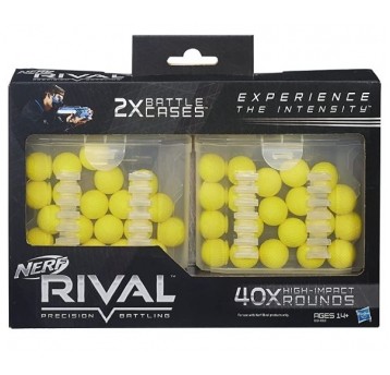 NERF RIVAL BATTLE ZESTAW UZUPEŁNIAJĄCY 40KUL /6