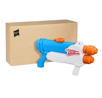 NERF SUPER SOAKER BARRACUDA BROWN BOX