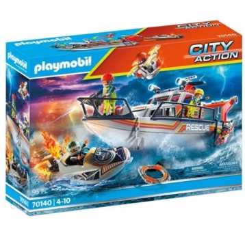 PLAYMOBIL CITY ACTION ZESTAW ŁÓDŹ RATUNKOWA /2