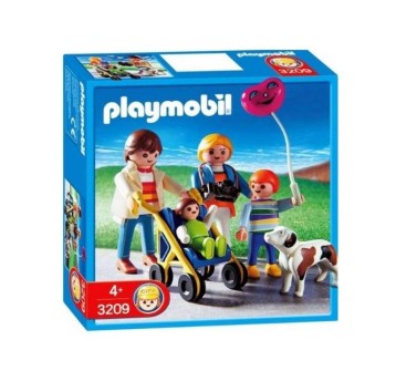 ***PLAYMOBIL CITY LIFE RODZINNY SPACER Z WÓZKIEM/9
