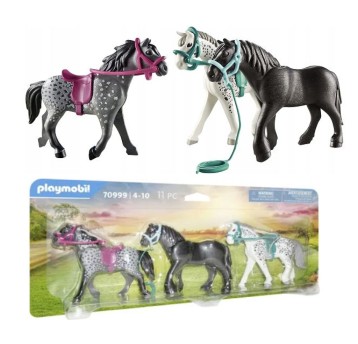 PLAYMOBIL COUNTRY 3x FIGURKA KOŃ /6