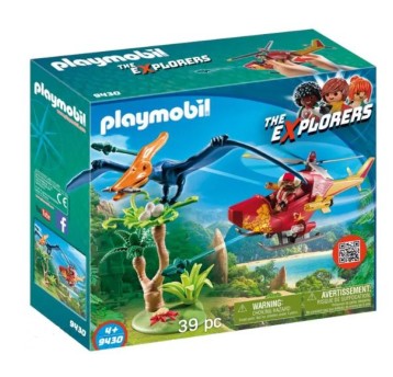 PLAYMOBIL EXPLORER HELIKOPTER Z PTERODAKTYLEM /4