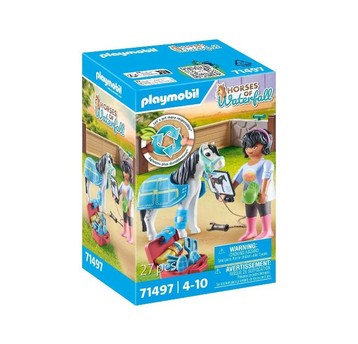 PLAYMOBIL TERAPEUTA KONI /