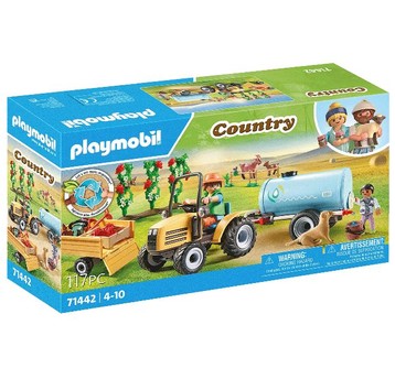 PLAYMOBIL TRAKTOR Z PRZYCZEPĄ /4