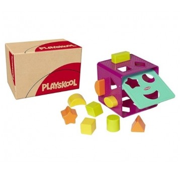 PLAYSKOOL KOSTKA DOPASOWYWANIE KSZTAŁTÓW KARTON