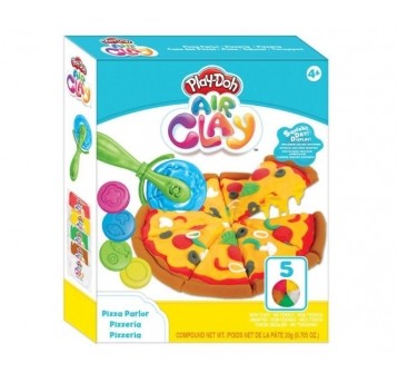 PLD PLAY DOH CIASTOLINA AIR CLAY ZESTAW PIZZA /6