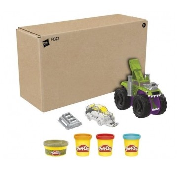 PLD PLAY DOH CIASTOLINA MONSTER TRUCK BROWN BOX