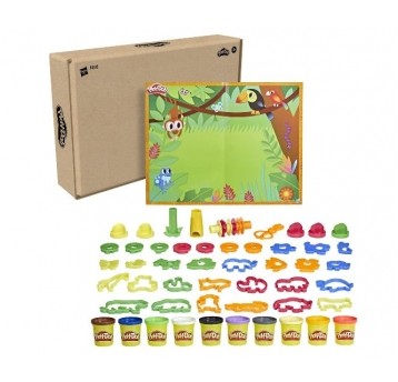 PLD PLAY DOH CIASTOLINA ZESTAW 10x TUBA + AKC /5