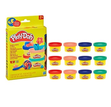 PLD PLAY DOH CIASTOLINA ZESTAW 12x TUBA /8