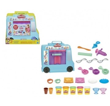 PLD PLAY DOH CIASTOLINA ZESTAW CIĘŻARÓWKA Z LODAMI
