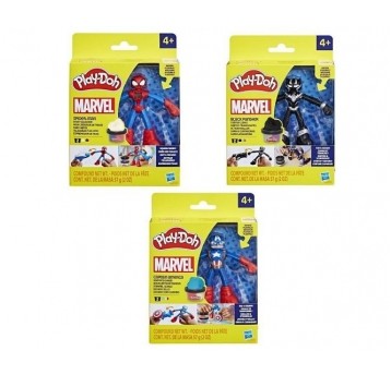 PLD PLAY DOH CIASTOLINA ZESTAW + FIGURKA MARVEL /