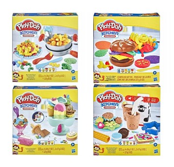 PLD PLAY DOH CIASTOLINA ZESTAW JEDZENIE ASST /8