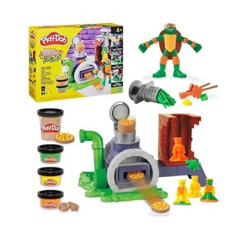 PLD PLAY DOH CIASTOLINA ZESTAW PIZZA ŻÓŁWIE NINJA /3