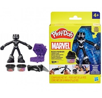 PLD PLAY DOH MARVEL CZARNA PANTERA TNACE PAZURY /6