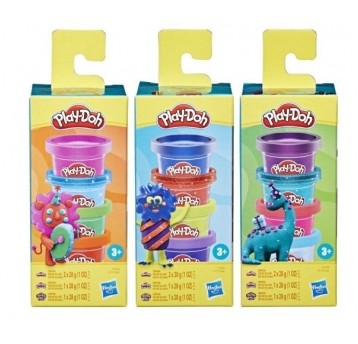 PLD PLAY DOH MINI COLOR PACK 4xTUBA /9