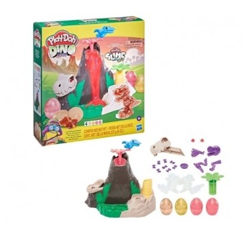 PLD PLAY DOH SLIME WYSPA DINOZAURÓW LAWA/3