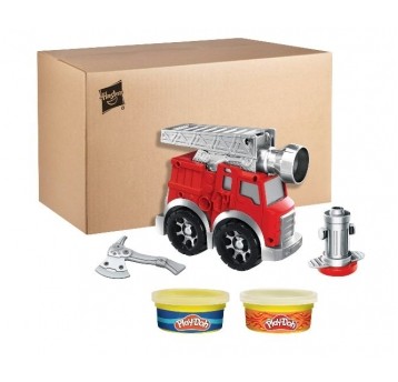 PLD PLAY DOH WHEELS STRAŻ POŻARNA BROWN BOX /24