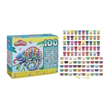 PLD PLAY DOH WOW CIASTOLINA 100 TUB COLORS PACK /2