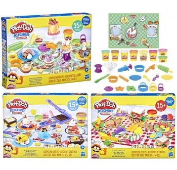 PLD PLAY DOH ZESTAW DESERY CIASTKA/ GOFRY/ TOSTY/3