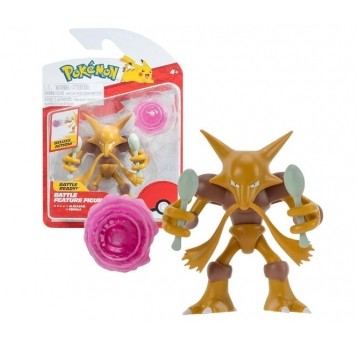 POKEMON BATTLE FEATURE FIGURKA ALAKAZAM /4