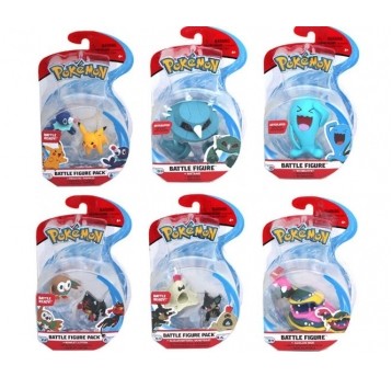 POKEMON BATTLE FEATURE FIGURKA ASST. / 6