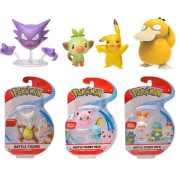 *** POKEMON BATTLE FIGURE PACK FIGURKA ASST /6