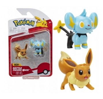 POKEMON BATTLE FIGURKA EEVEE I SHINX
