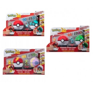 POKEMON SURPRISE ATTACK GAMA - FIGURKA 3 ASST. /4