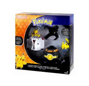 POKEMON ULTIMATE BATTLE ZESTAW POKEBALL FIGURKI/4