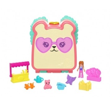 POLLY POCKET PUDEŁKO PRZEKĄSKI + AKCESORIA / 5