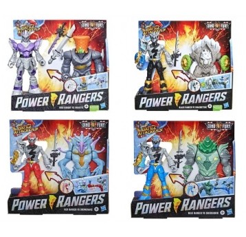 POWER RANGERS DINO FURY ZESTAW 2x FIGURKA MIX /4