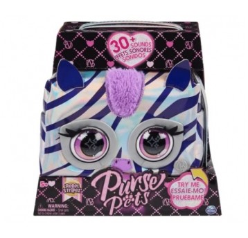PURSE PETS INTERAKTYWNA TOREBKA ZEBRA