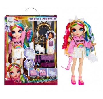 RAINBOW HIGH CREATIVE CRYSTALS DOLL AMAYA RAYE/3