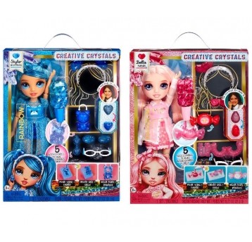 RAINBOW HIGH CREATIVE CRYSTALS DOLL ASST/ 3