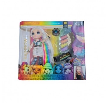 RAINBOW HIGH HAIR STUDIO 4w1 LALKA + ACKESORIA /2