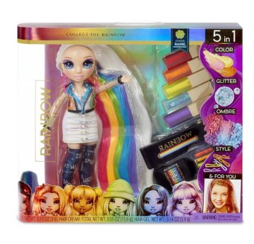 RAINBOW HIGH HAIR STUDIO 5w1 LALKA + ACKESORIA /2