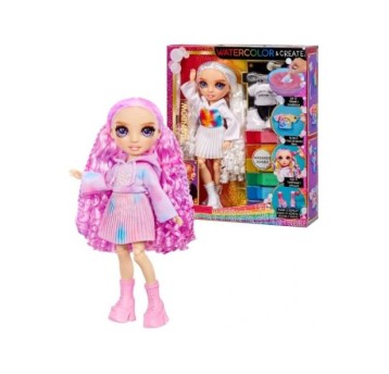 *** RAINBOW HIGH WATERCOLOR CREATE LALKA + FARBY/3