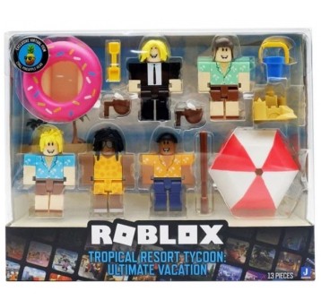 ROBLOX TROPICAL RESORT ZESTAW FIGUREK /4