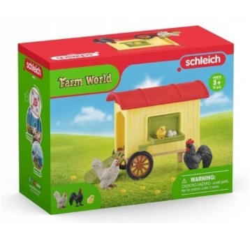 SCHLEICH FARM WORLD PRZENOŚNY KURNIK /12