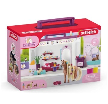 SCHLEICH HORSE CLUB ZESTAW SALON URODY DLA KONI /4